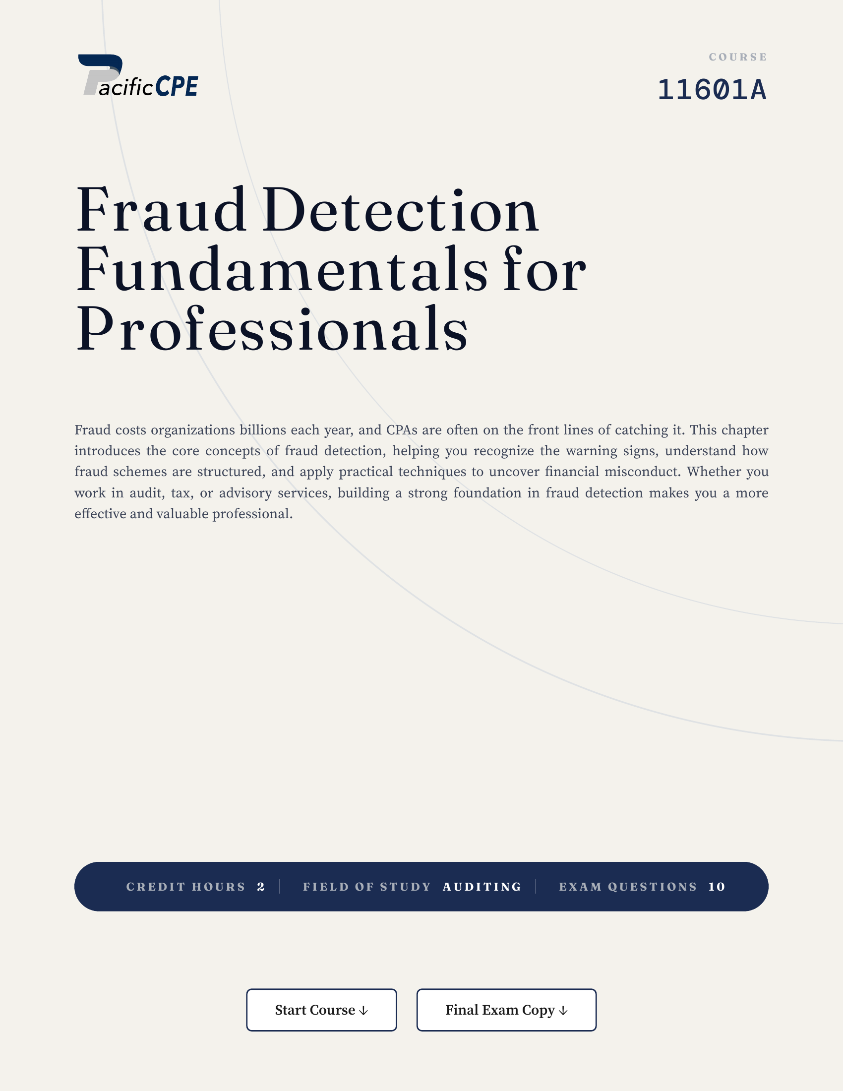 Fraud Detection Fundamentals for Professionals