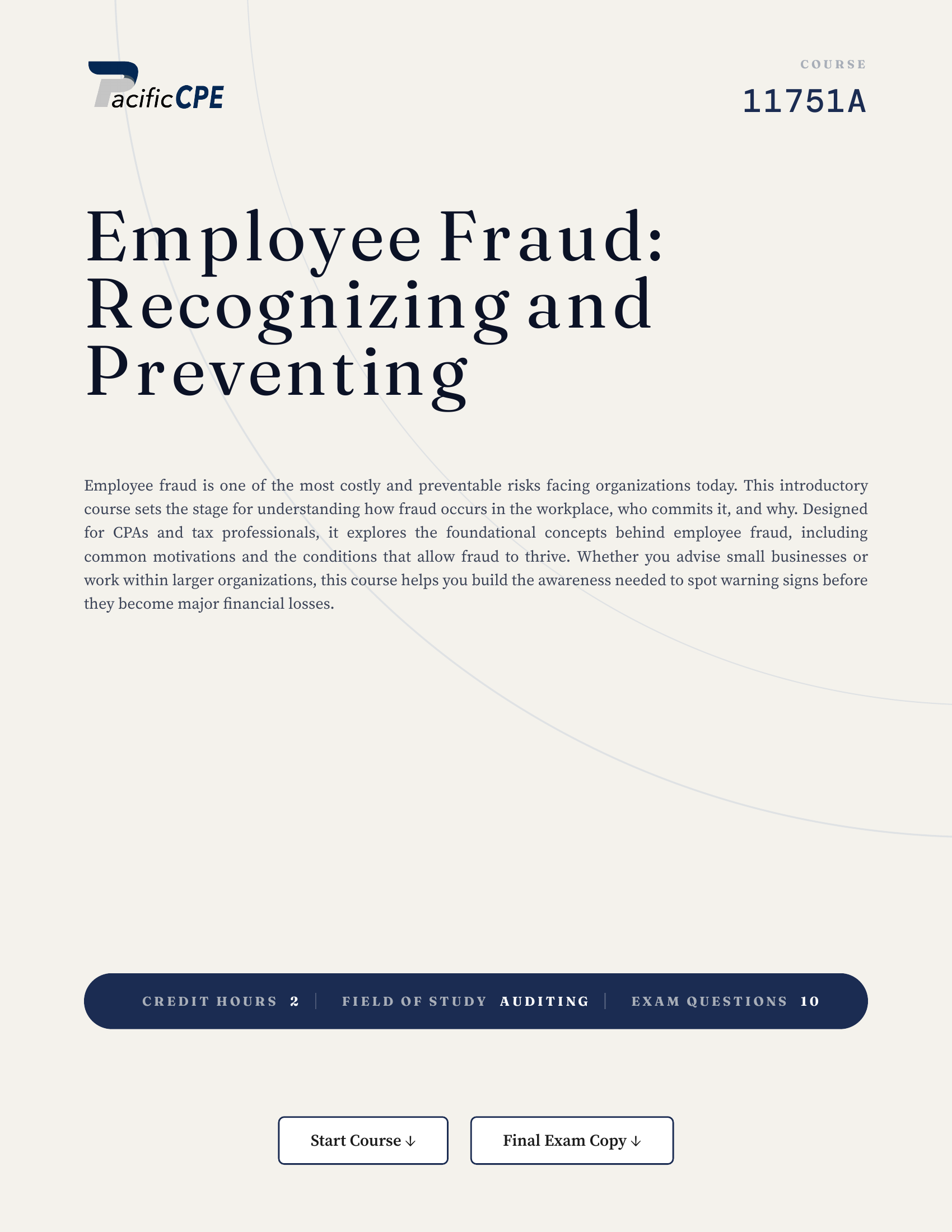 Employee Fraud: Recognizing and Preventing