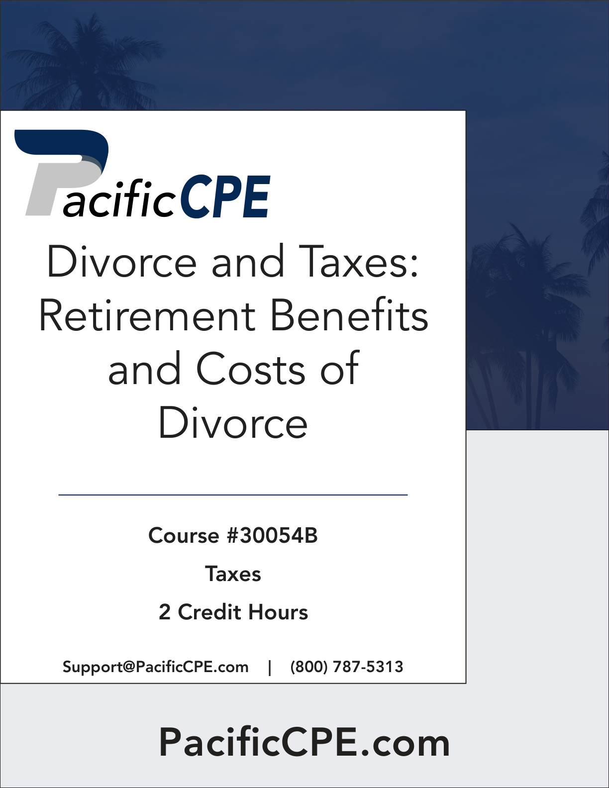 Divorce and Taxes: Retirement Benefits and Costs of Divorce