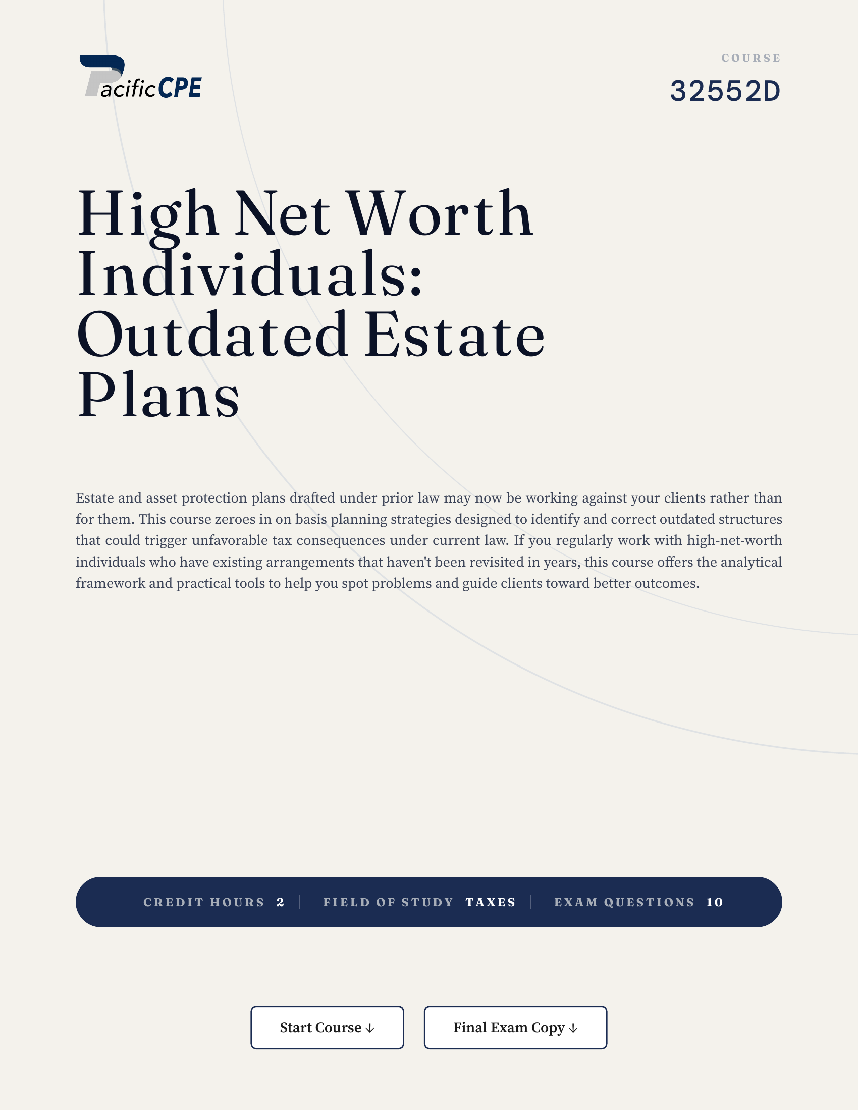High Net Worth Individuals: Outdated Estate Plans