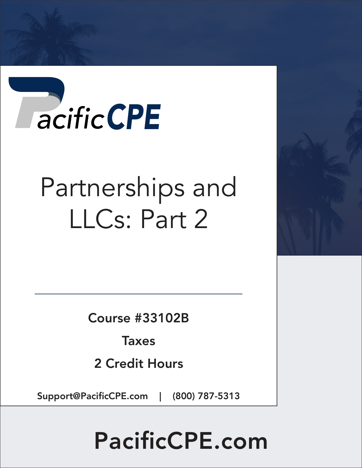 Partnerships and LLCs: Part 2