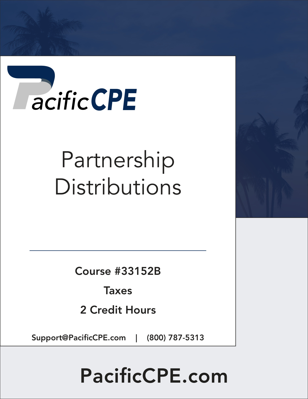 Partnership Distributions