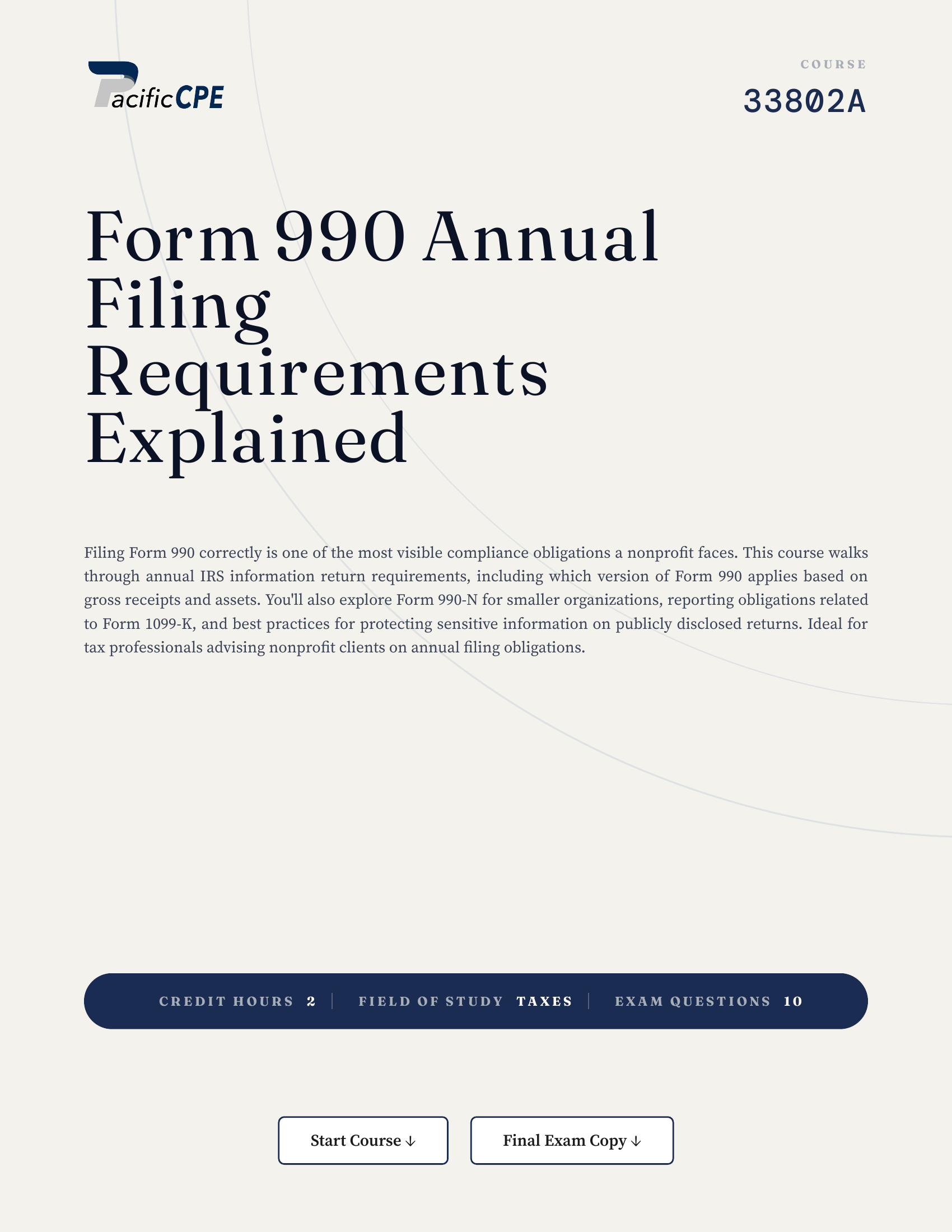 Form 990 Annual Filing Requirements Explained