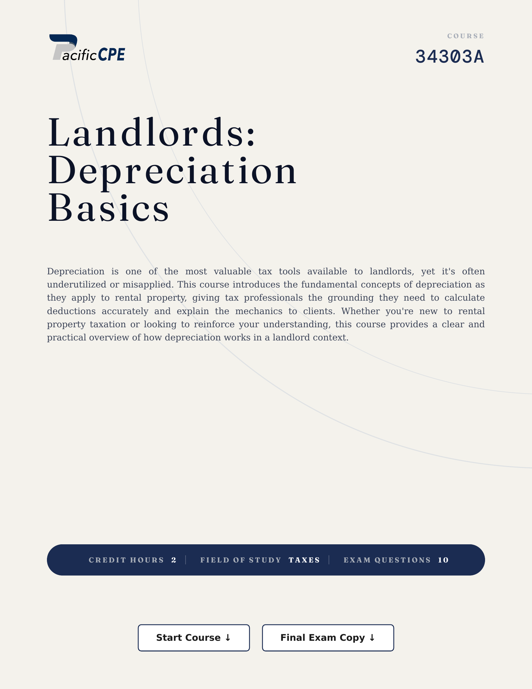 Landlords: Depreciation Basics