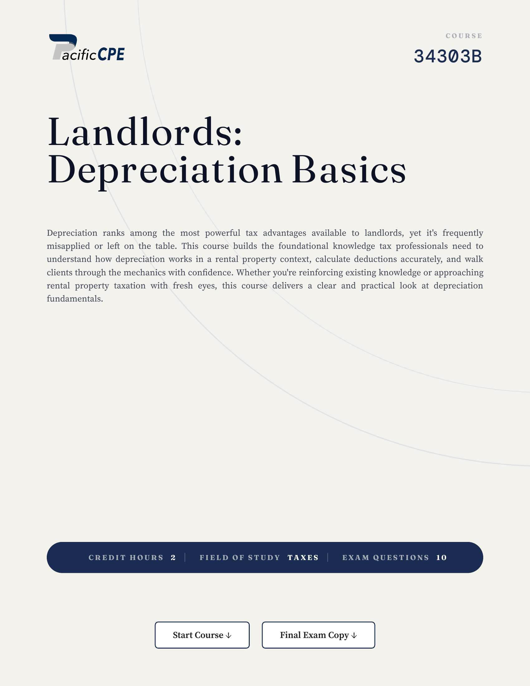 Landlords: Depreciation Basics