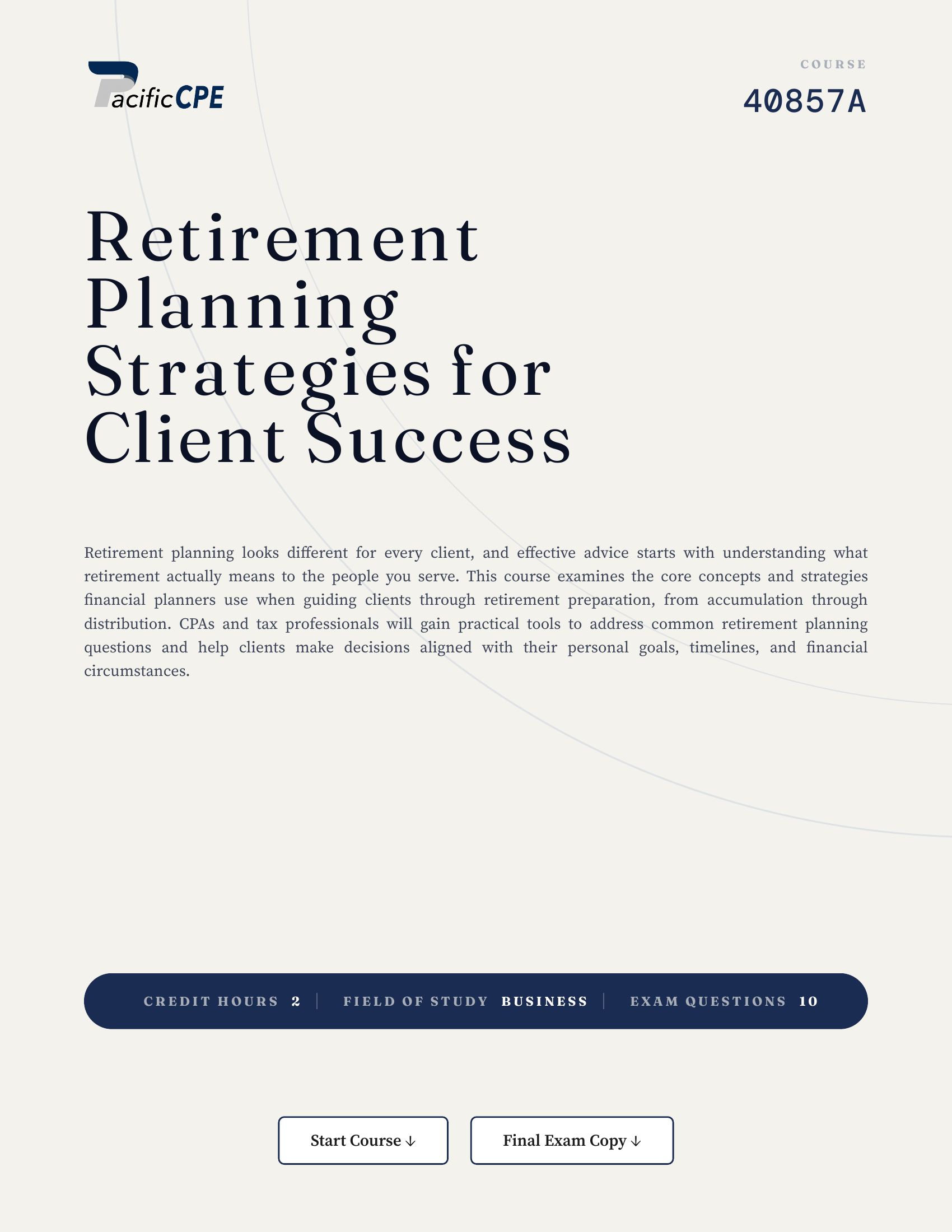 Retirement Planning Strategies for Client Success
