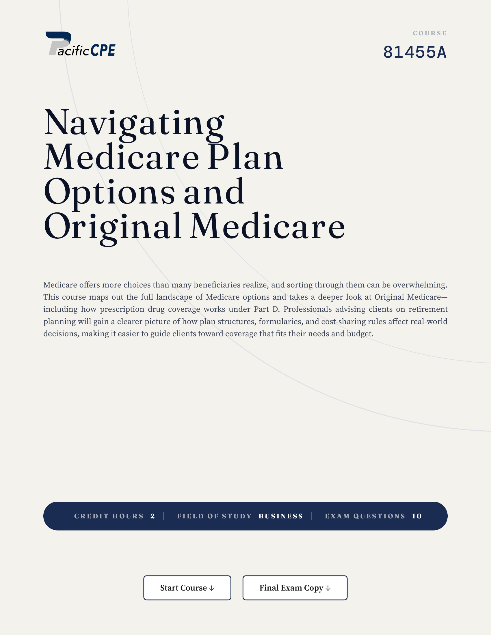 Navigating Medicare Plan Options and Original Medicare