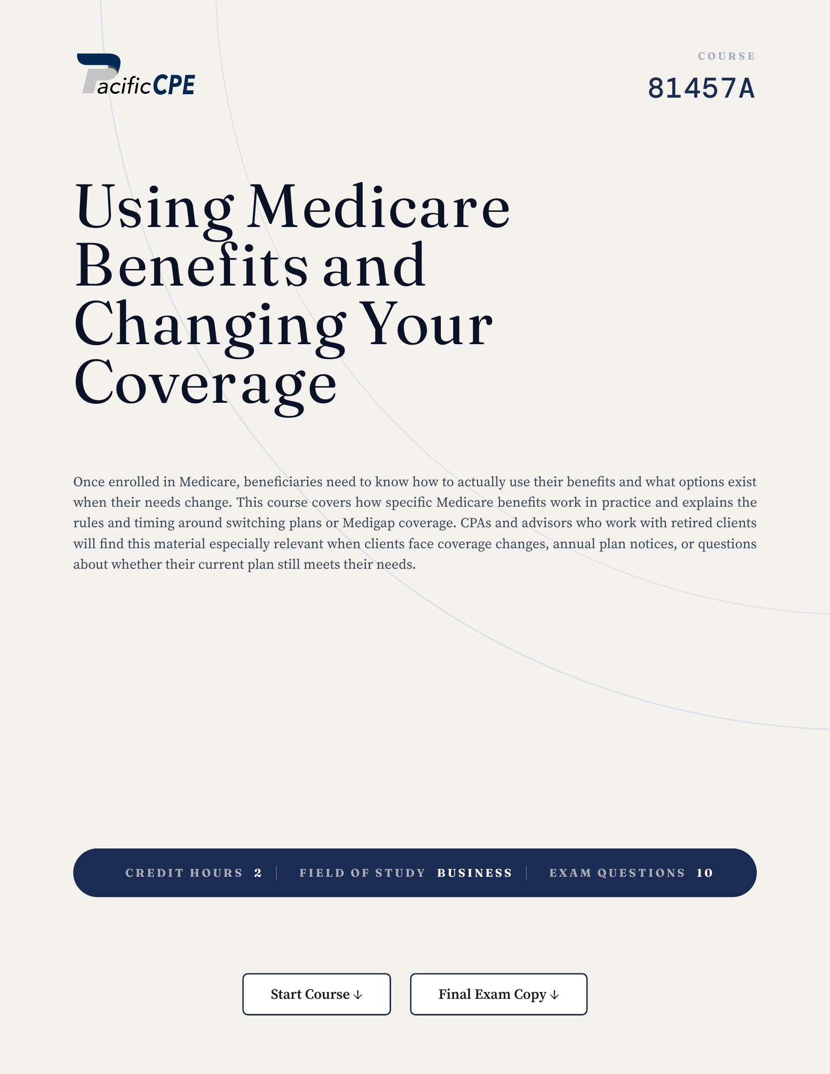 Using Medicare Benefits and Changing Your Coverage