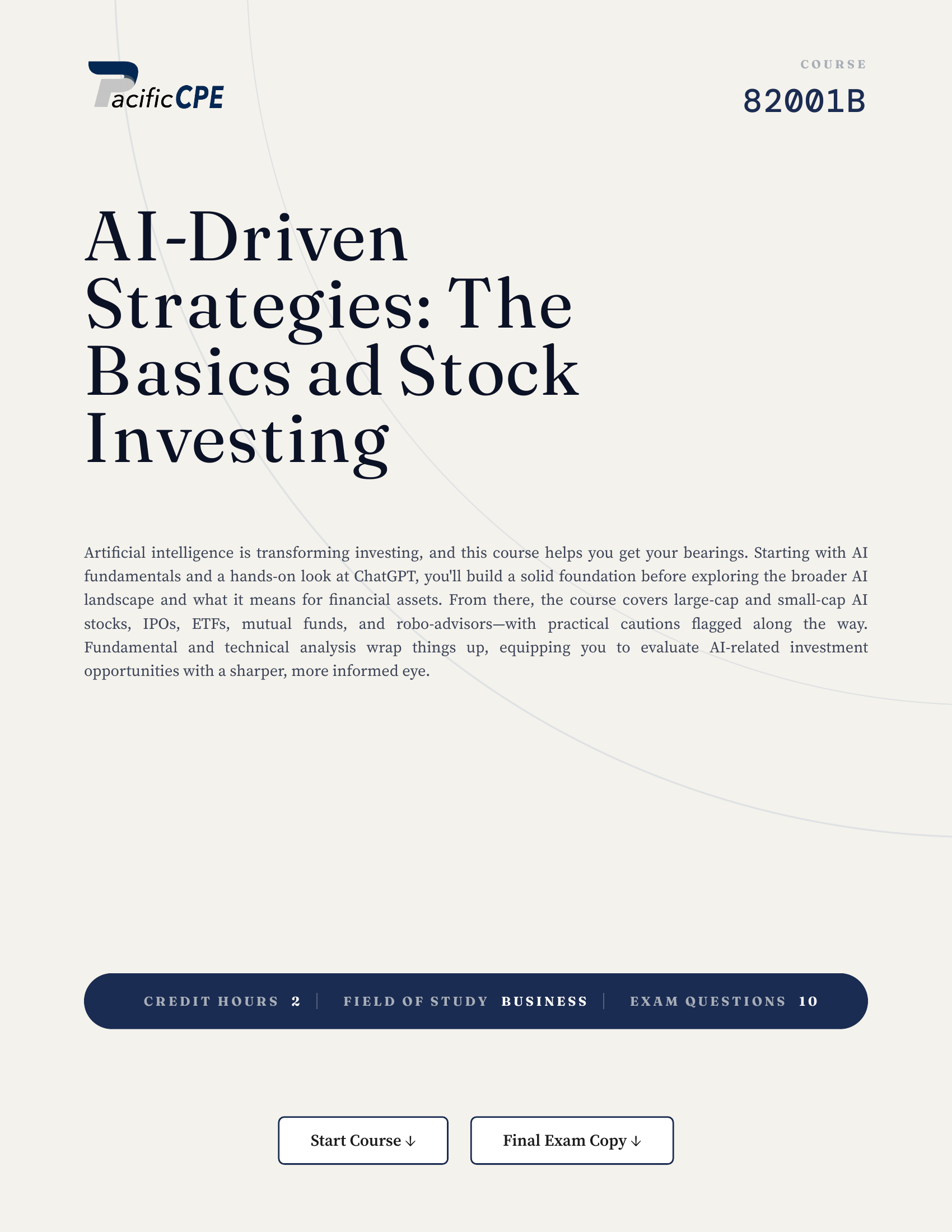 AI-Driven Strategies: The Basics ad Stock Investing