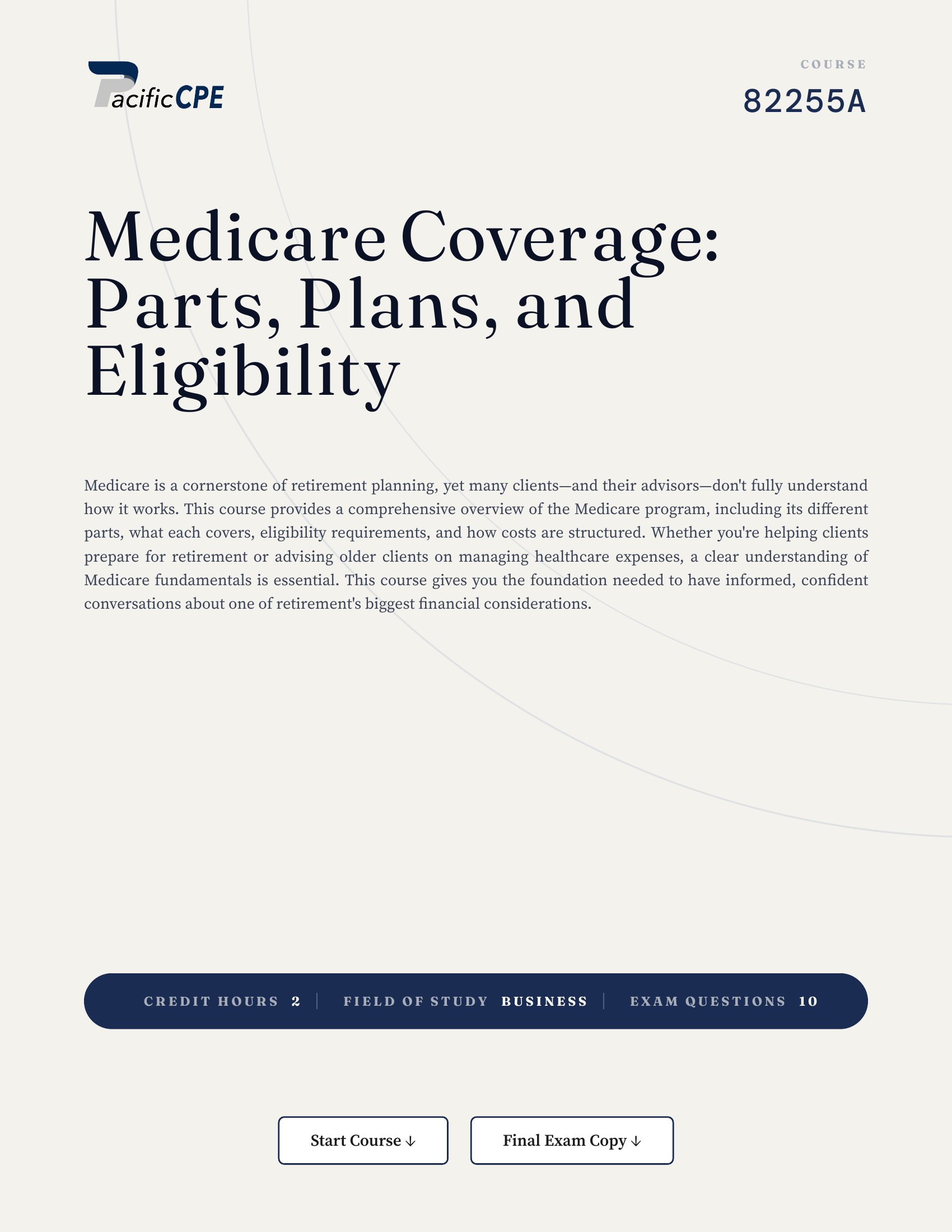 Medicare Coverage: Parts, Plans, and Eligibility