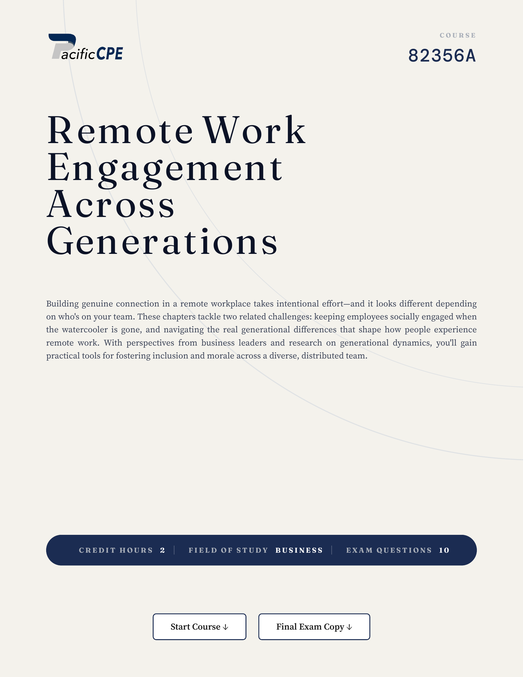 Remote Work Engagement Across Generations