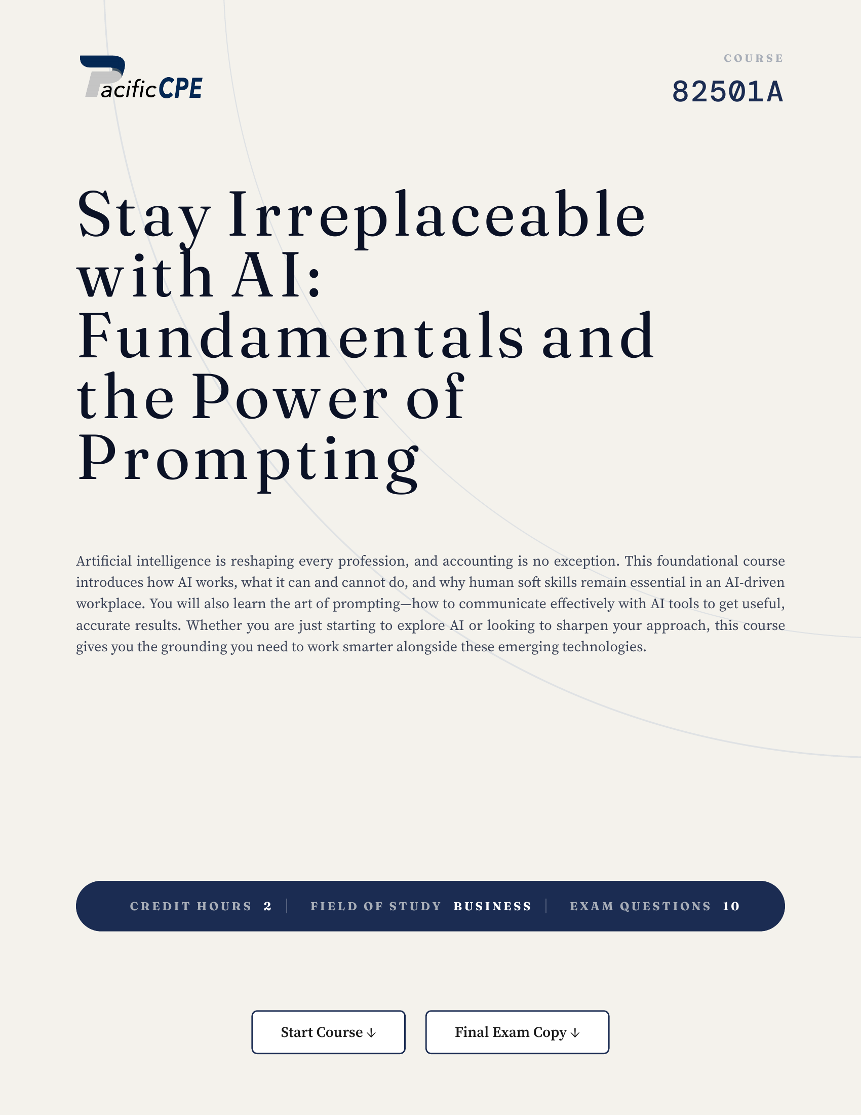 Stay Irreplaceable with AI: Fundamentals and the Power of Prompting