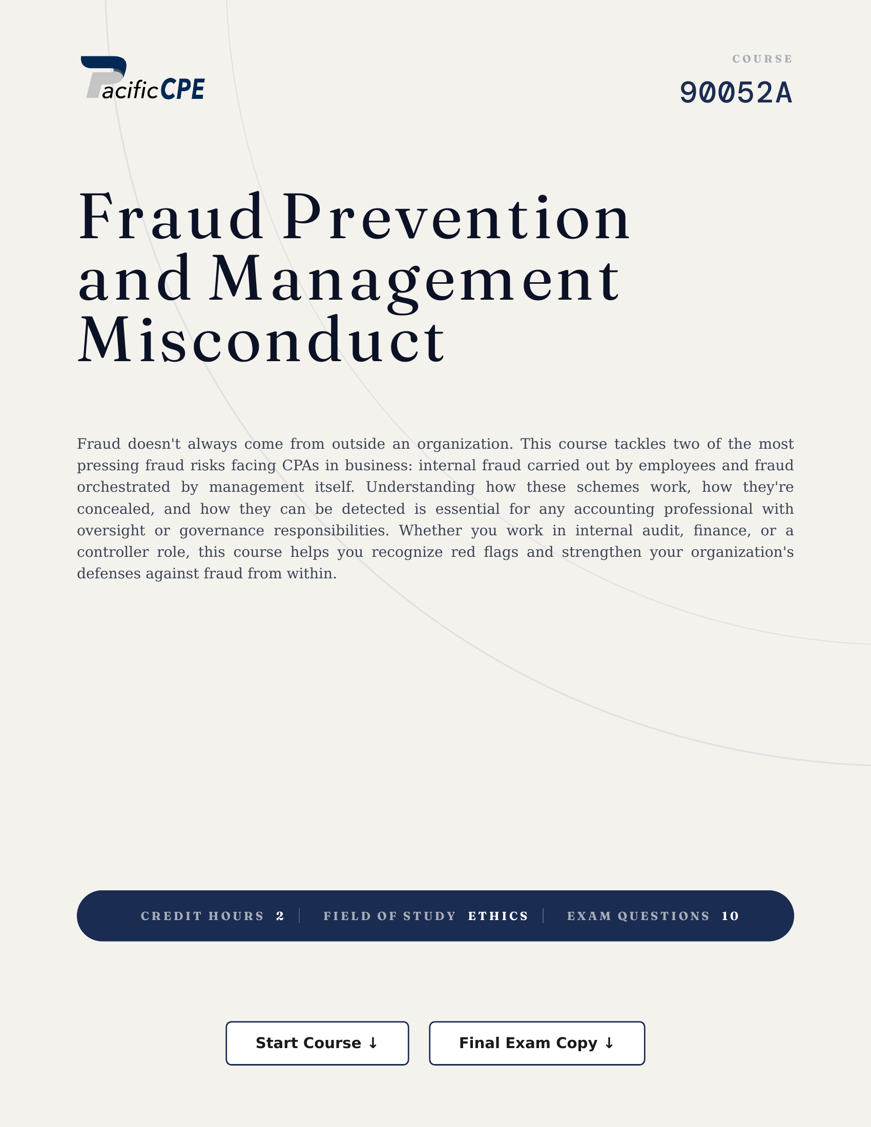 Fraud Prevention and Management Misconduct