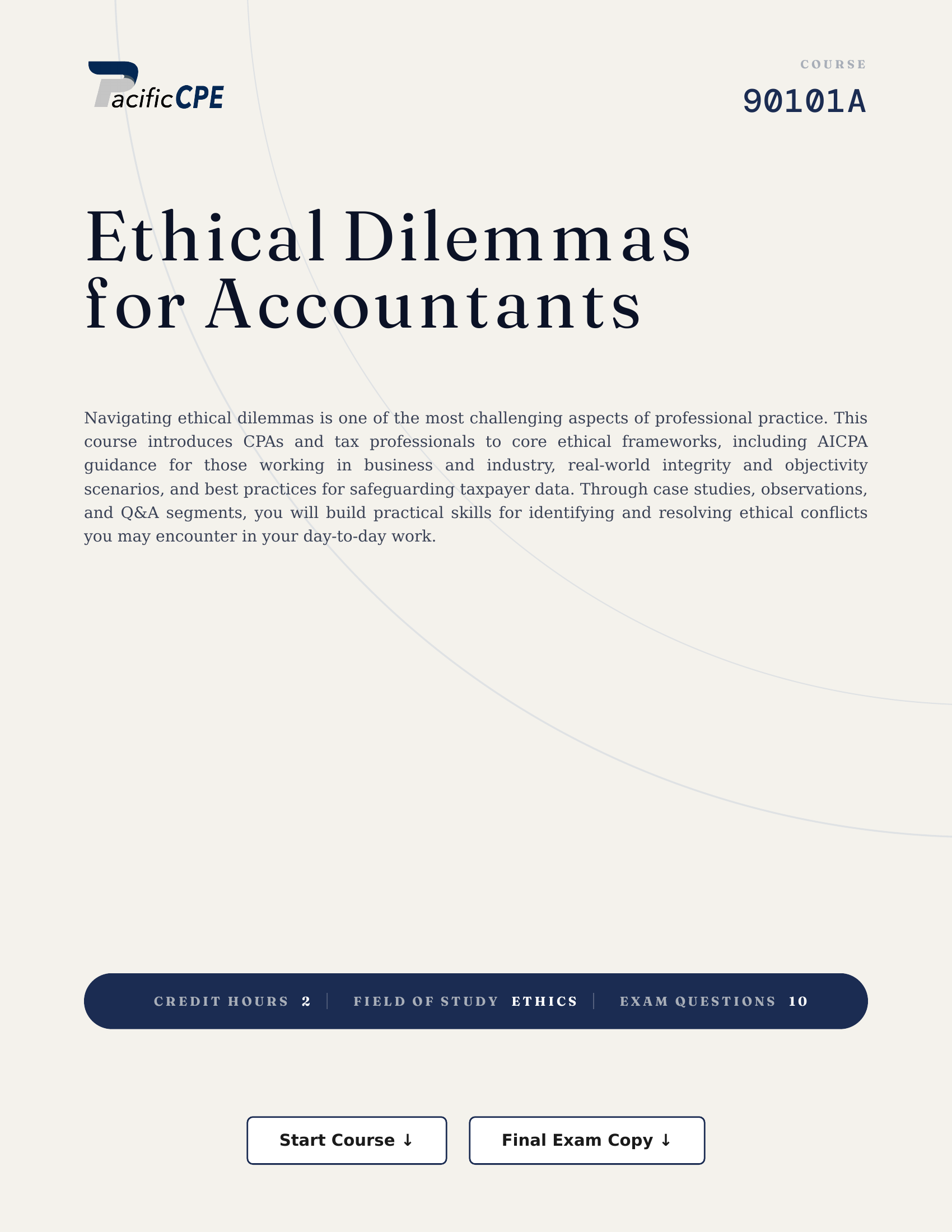 Ethical Dilemmas for Accountants